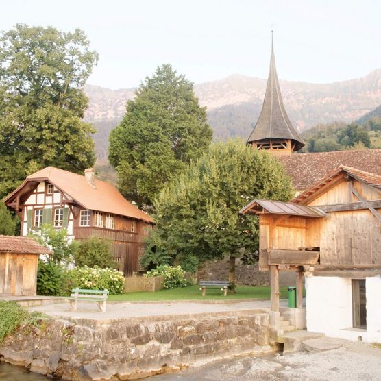 Die «Alte Sagi» in Leissigen ist die einzige erhaltene Säge entlang des Thunersees