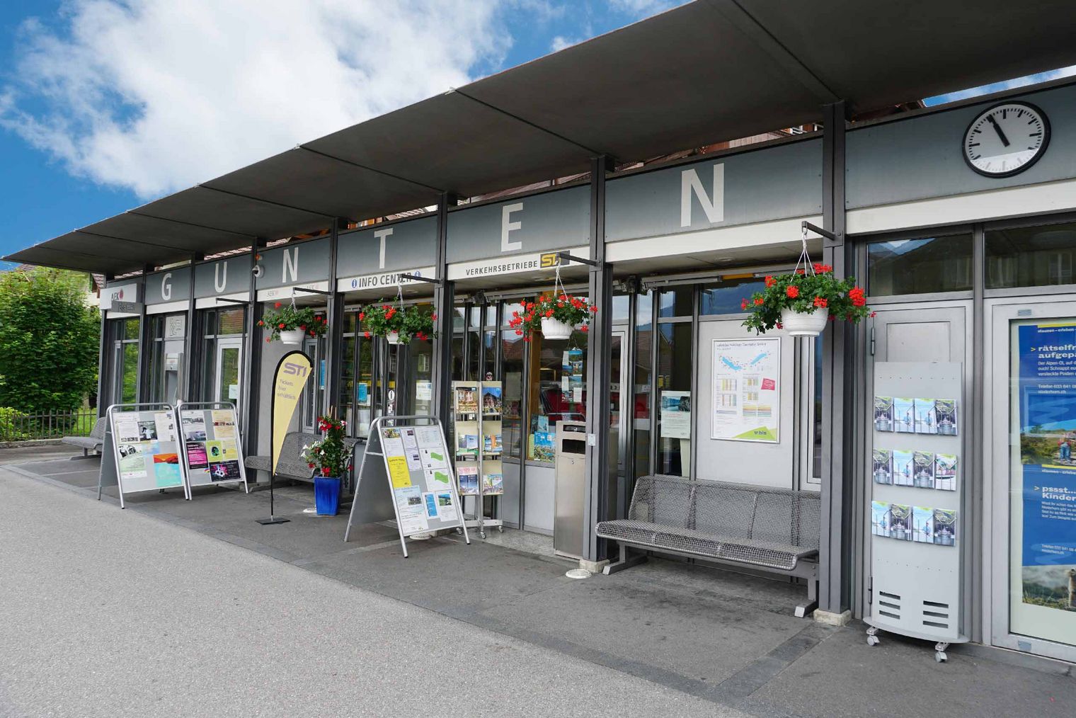 Das Info-Center von Sigriswil Tourismus in Gunten