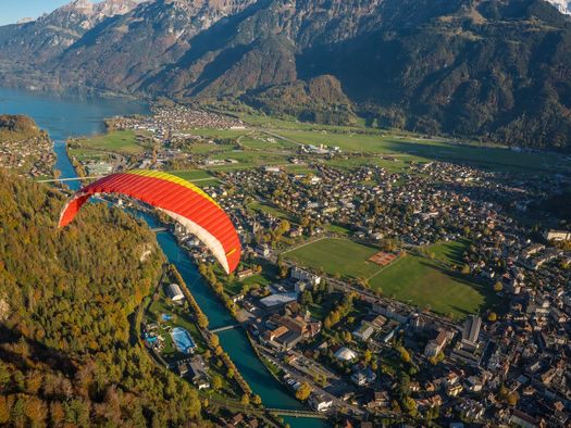 Paragliding Flug über Interlaken