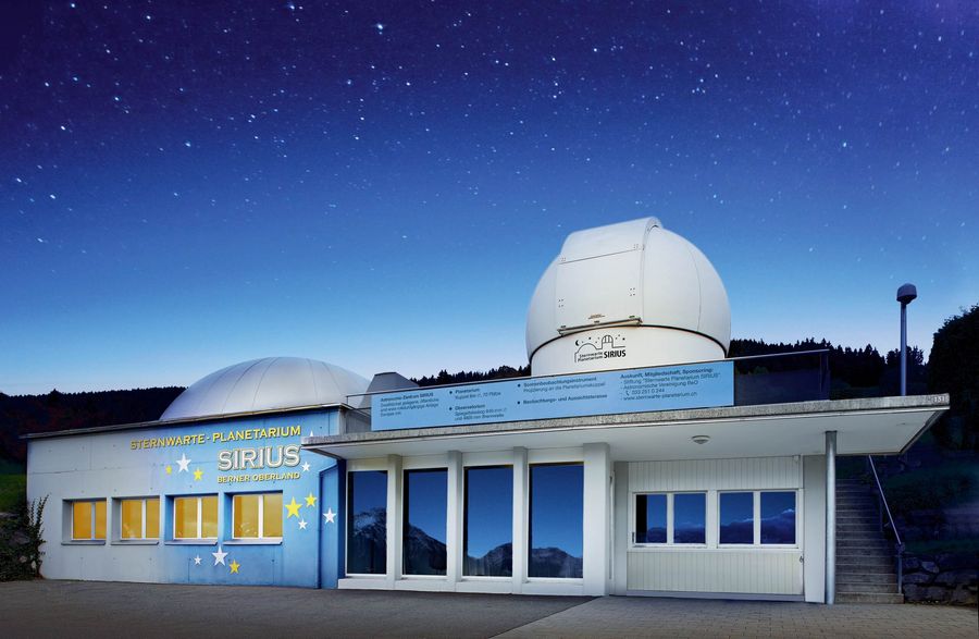 Sternwarte und Astronomiezentrum in Sigriswil ermöglicht tiefen Einblick in das Weltall